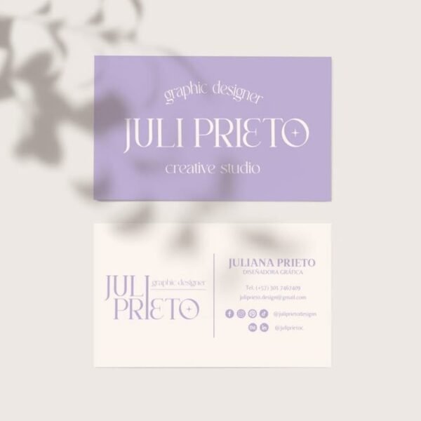 Tarjetas de presentación